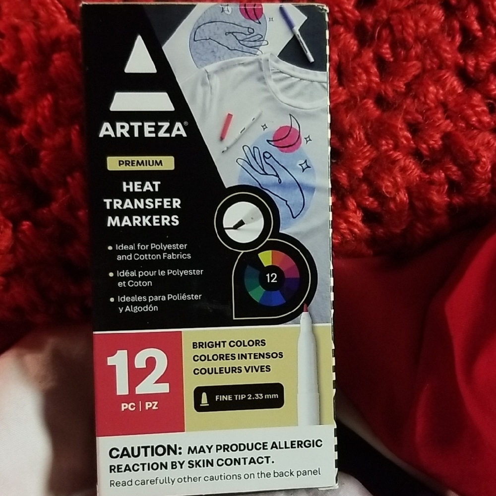 Arteza Heat Transfer Markers Set